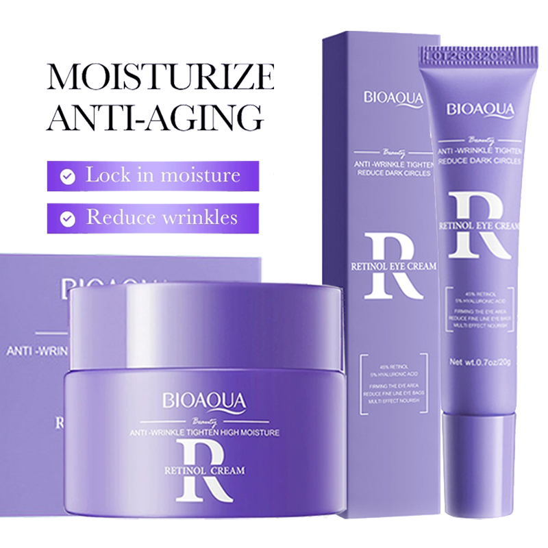 Anti-Aging Face Cream - BIOAQUA 레티놀 스킨 케어 세트 모이스춰