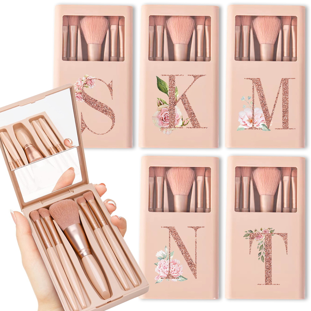 Beauty Makeup Organizer - 거울과 케이스 접이식 상자 스토리지 메이크업