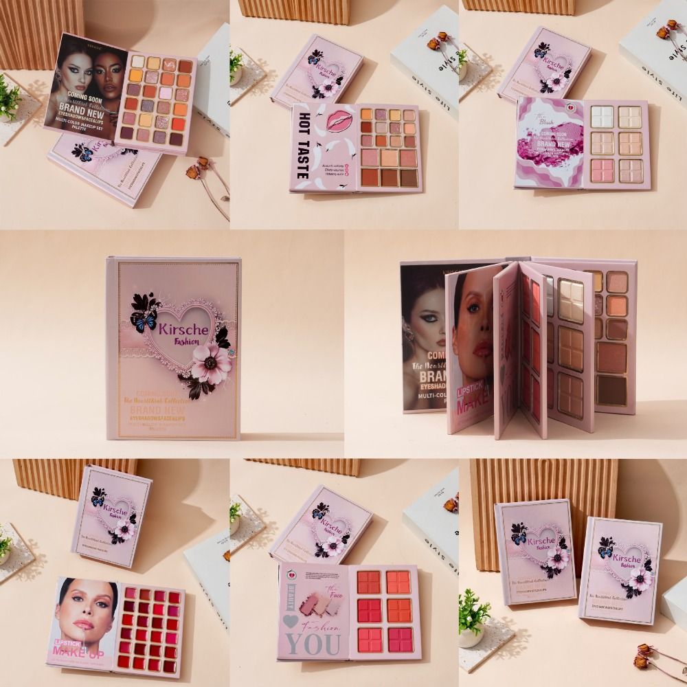 새로운 매트 메이크업 팔레트 북 아이섀도우 하이라이터  - Beauty Book Makeup Kit 리뷰 및 가격