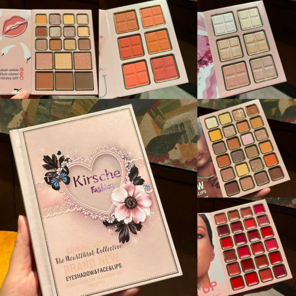 새로운 매트 메이크업 팔레트 북 아이섀도우 하이라이터  - Beauty Book Makeup Kit 리뷰 및 가격