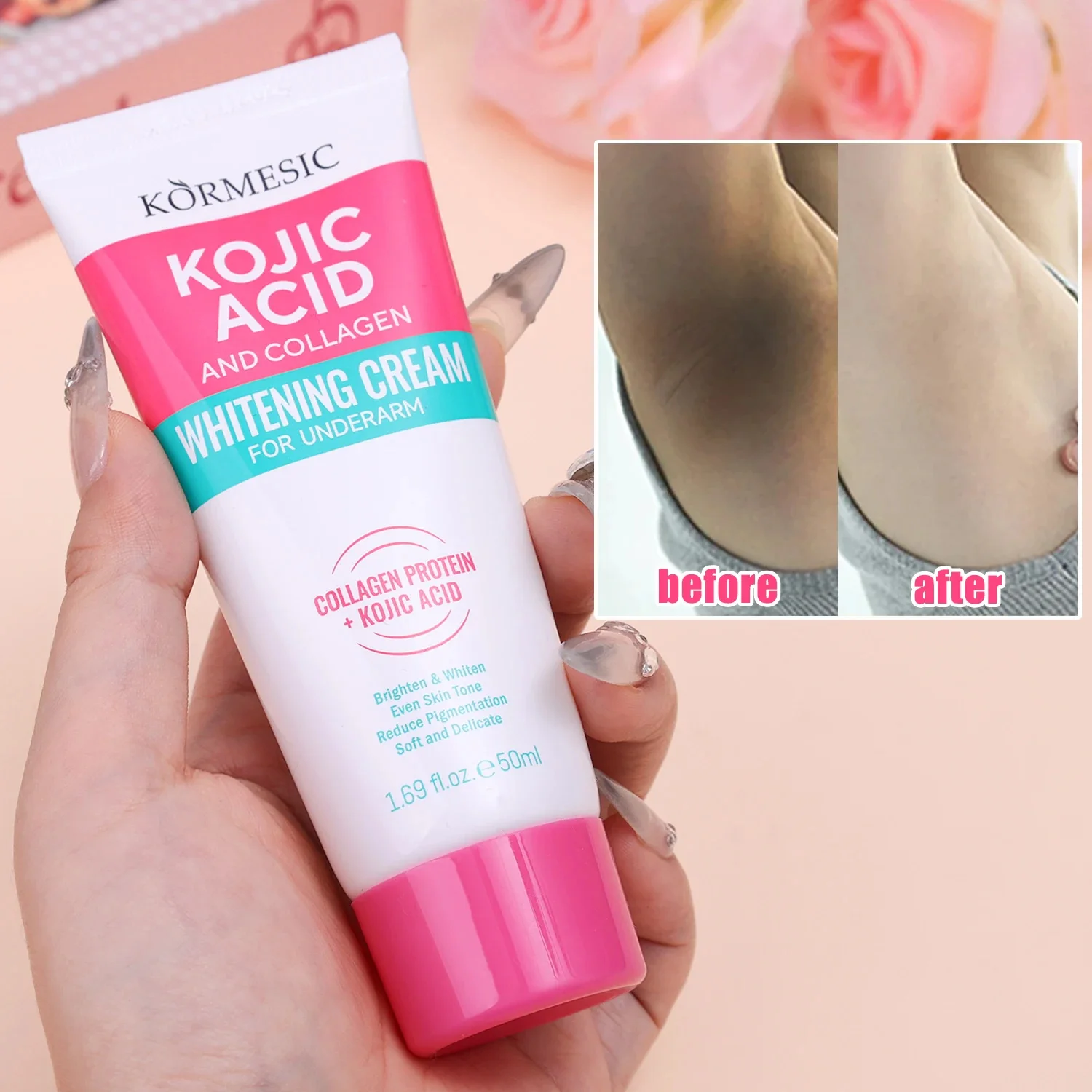 콜라겐 겨드랑이 미백 크림 (어두운 피부용), 겨드랑이 - Anti-Aging Face Cream 리뷰 및 가격