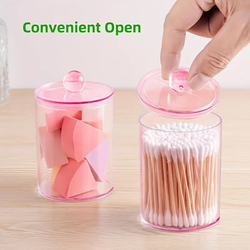 투명 목화 면봉 보관 상자 휴대용 메이크업 화장품 주최 - Beauty Makeup Organizer 리뷰 및 가격