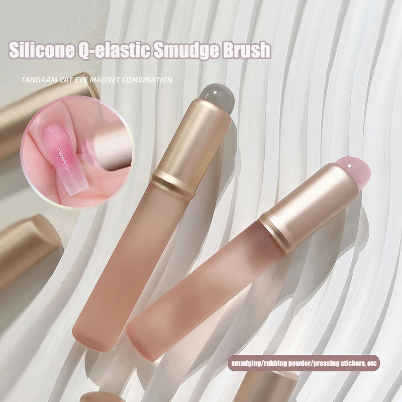 1Pcs 네일 아트 실리콘 애플리케이터 스틱 브러쉬 립 - Contour Palette Stick 리뷰 및 가격
