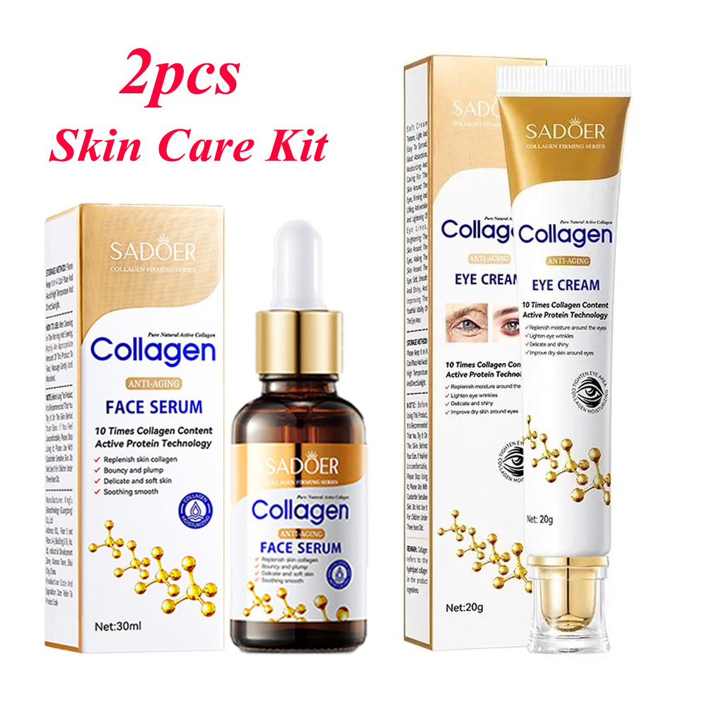 사도어 콜라겐 스킨케어 세트, 주름 개선 세럼, 얼굴  - Anti-Aging Face Cream 리뷰 및 가격
