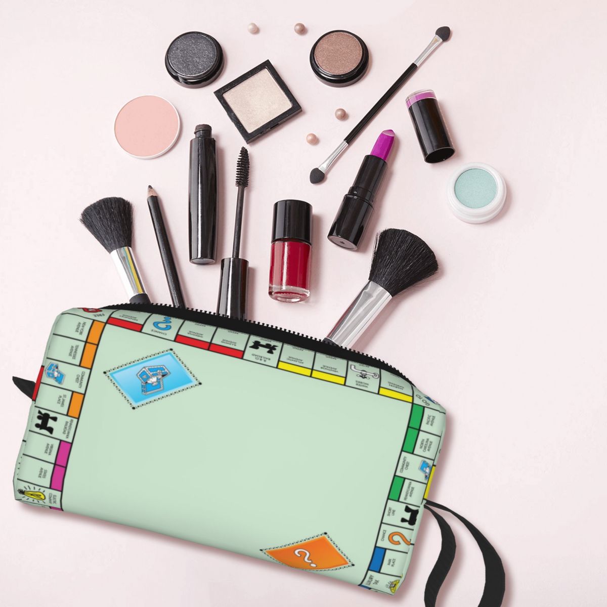 보드 게임 보드-독점 메이크업 가방 화장품 주최자 보관 - Beauty Makeup Game 리뷰 및 가격