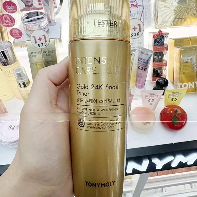 코리아 스킨케어 토니모리 24K 골드 스네일 토너 에멀 - Anti-Aging Face Cream 리뷰 및 가격