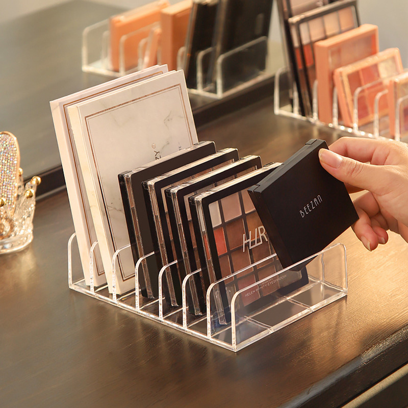 7칸 메이크업 정리함 데스크탑 아이섀도 팔레트 디스플레 - Beauty Makeup Organizer 리뷰 및 가격
